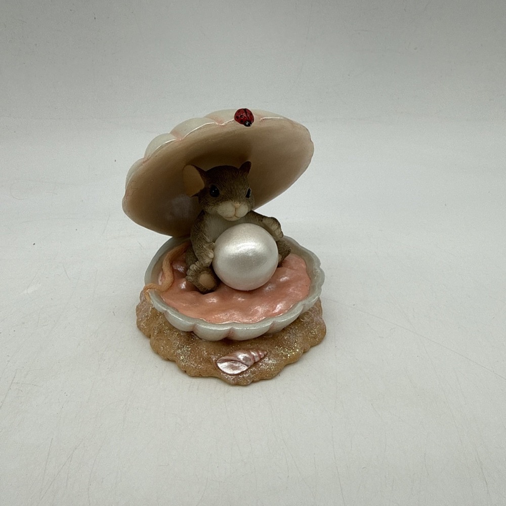 Charming Tails You're My Treasure Dean Griff 83/108 pearl Fitz And Floyd Pearl
